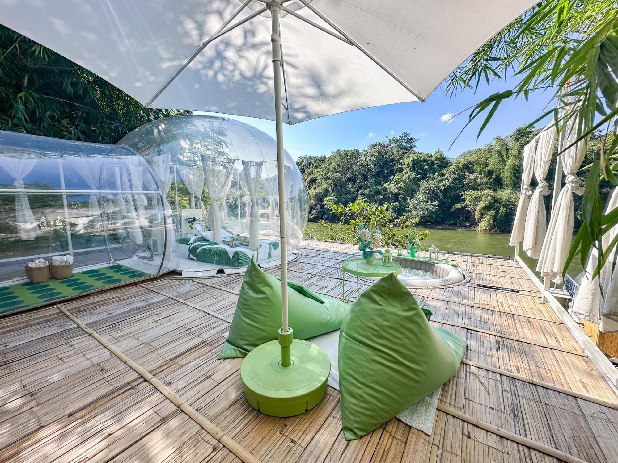 The Three Bubble Houses Sai Yok Exterior foto